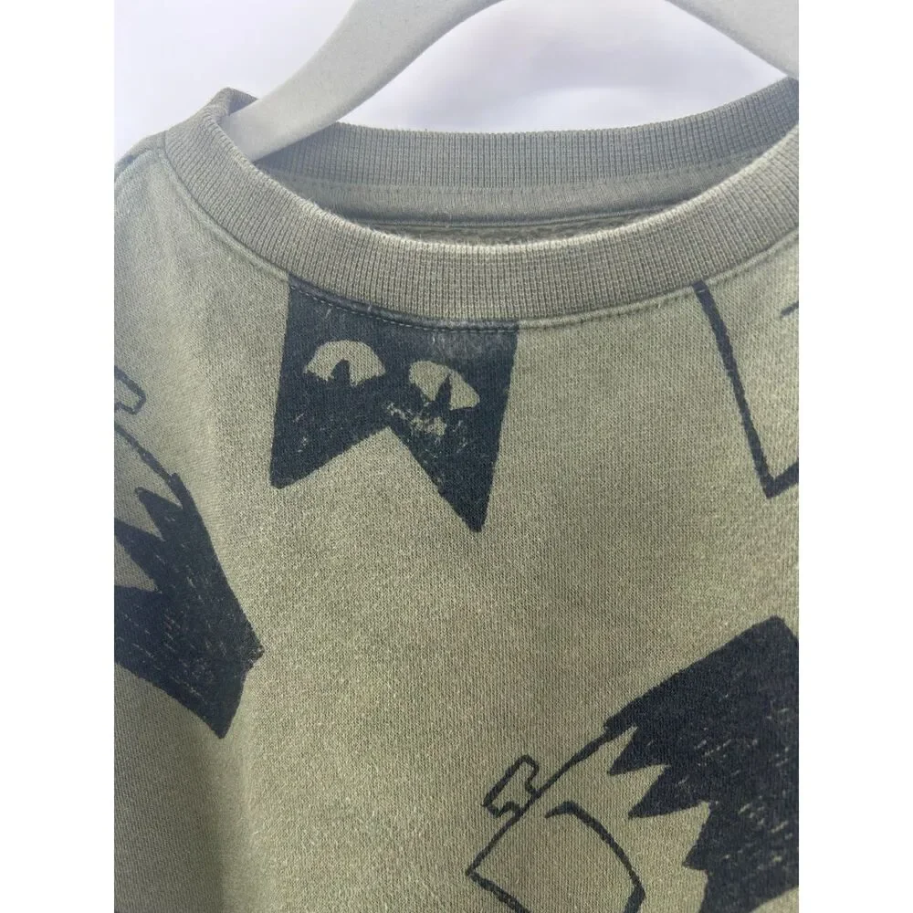 Gap Kids Halloween Pullover Sweatshirt Lot Skeleton Frankenstein 4T